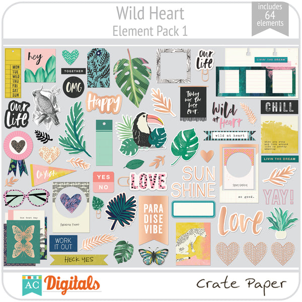 Wild Heart Element Pack 1