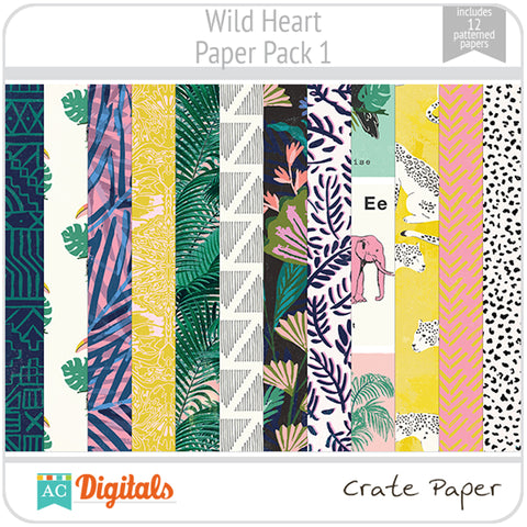 Wild Heart Paper Pack 1