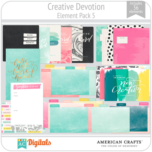 Creative Devotion Element Pack 5