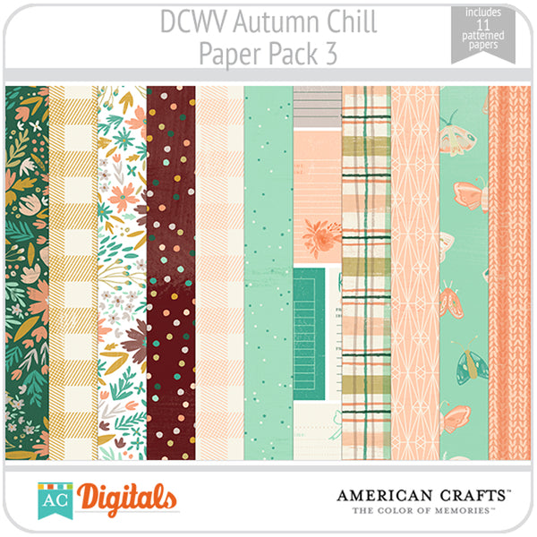 Autumn Chill Paper Pack 3