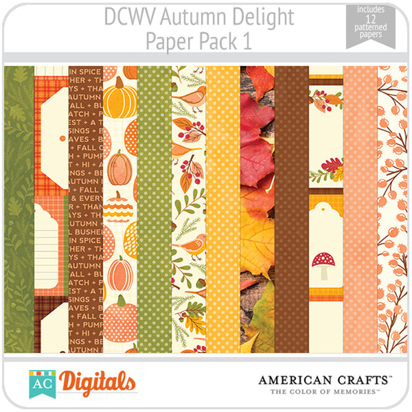 Autumn Delight Paper Pack 1
