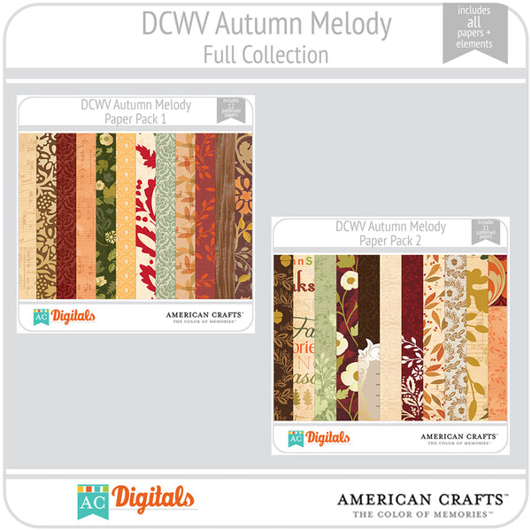 Digital Scrapbooking Kits, November Basics Page Kit-(Kmess), Everyday,  Seasons - Autumn