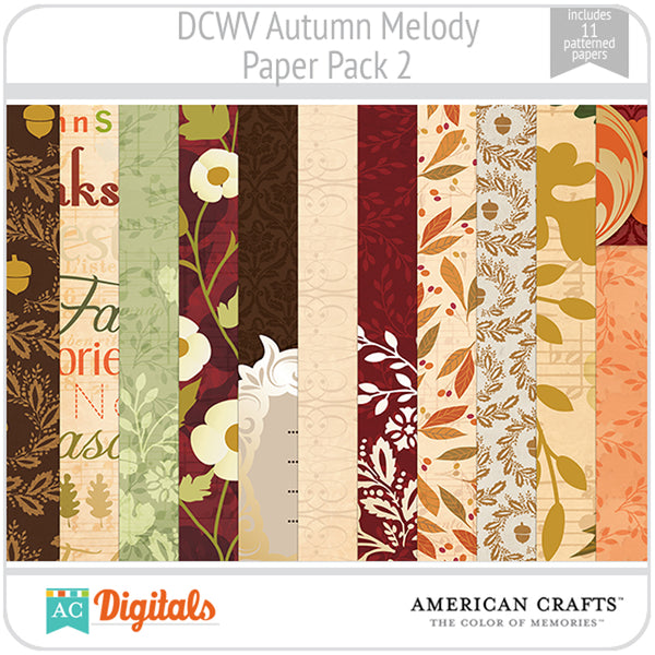 Autumn Melody Paper Pack 2