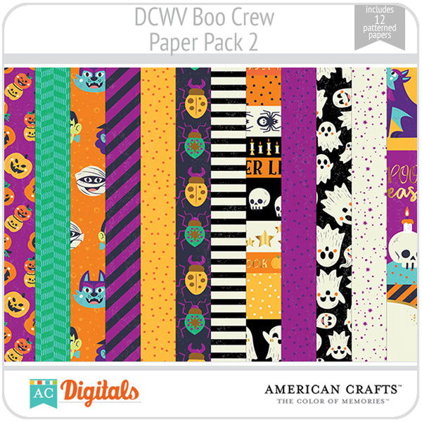 Boo Crew Paper Pack 2