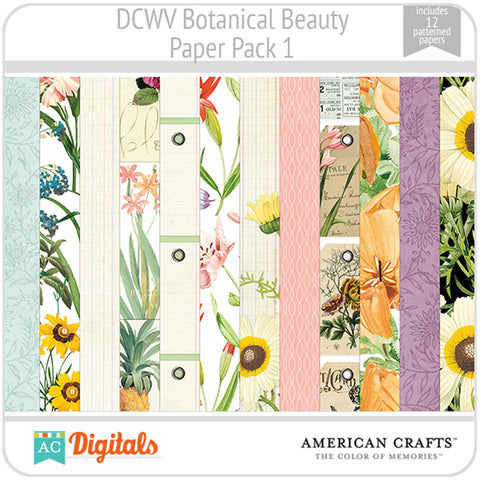 Botanical Beauty Paper Pack 1