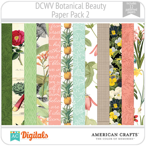 Botanical Beauty Paper Pack 2