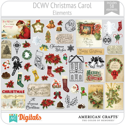Christmas Carol Element Pack