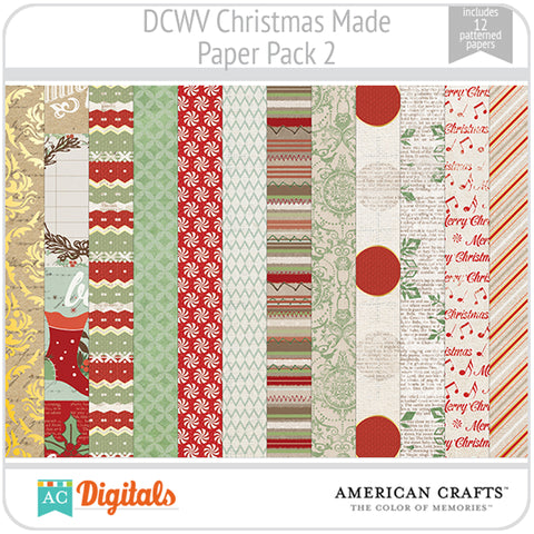Christmas Made Paper Pack 2