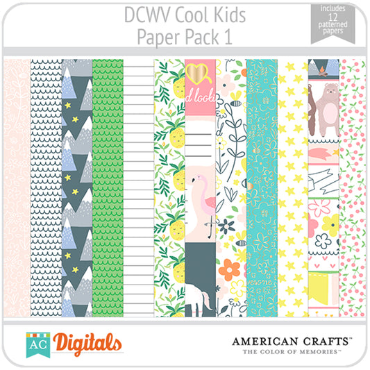 Cool Kids Paper Pack 1