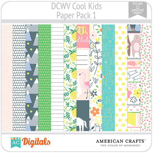 Cool Kids Paper Pack 1