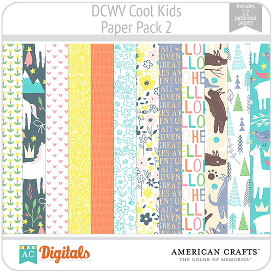 Cool Kids Paper Pack 2