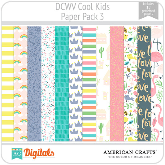 Cool Kids Paper Pack 3