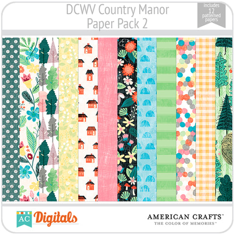 Country Manor Paper Pack 2