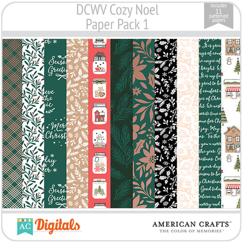 Cozy Noel Paper Pack 1