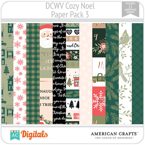 Cozy Noel Paper Pack 3