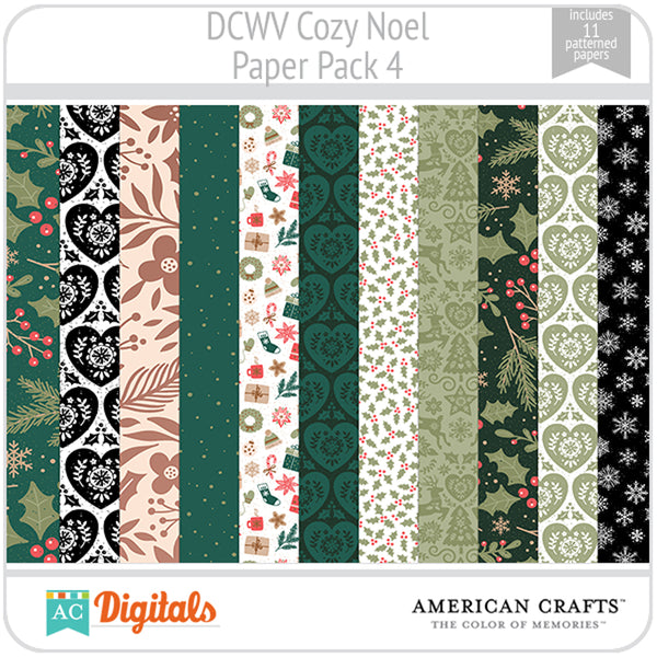 Cozy Noel Paper Pack 4