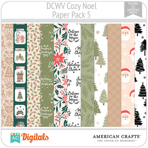 Cozy Noel Paper Pack 5