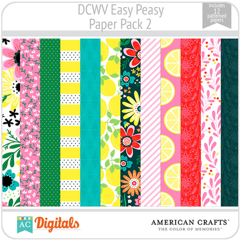 Easy Peasy Paper Pack 2