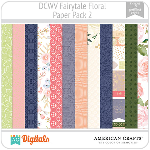 Fairytale Floral Paper Pack 2