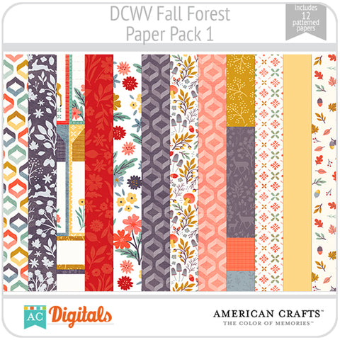 Fall Forest Paper Pack 1
