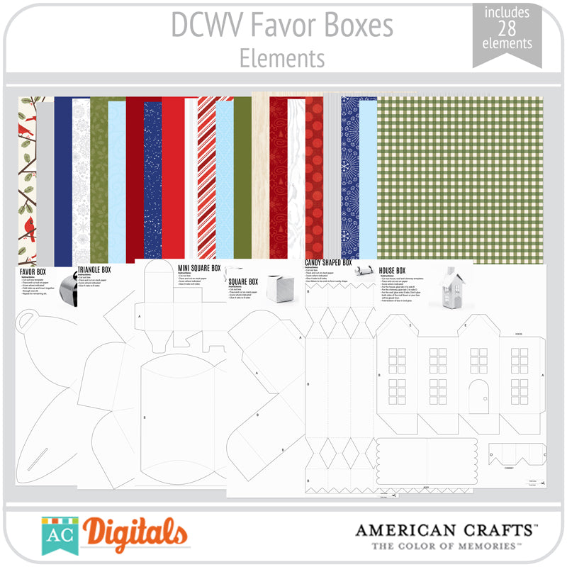 Favor Boxes Pack