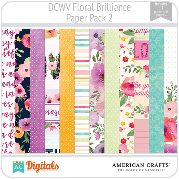 Floral Brilliance Paper Pack 2