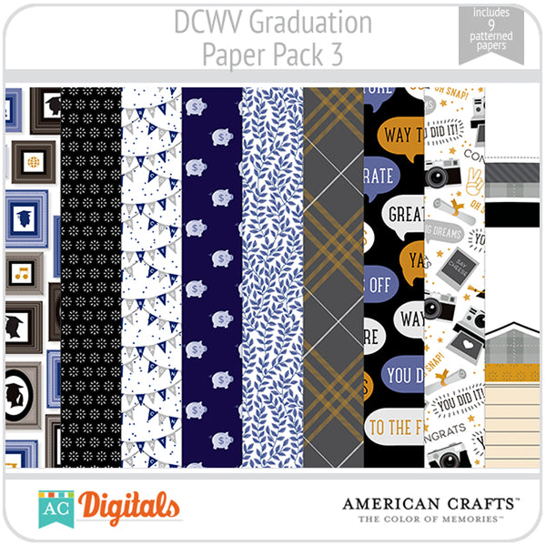 Graduation Paper Pack 3