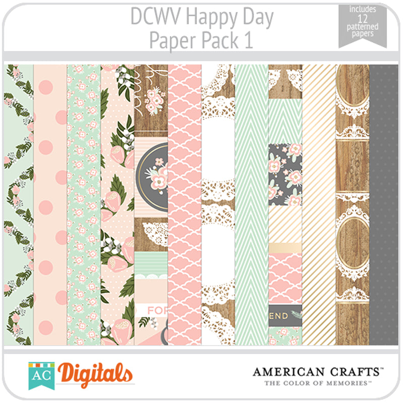 Happy Day Paper Pack 1