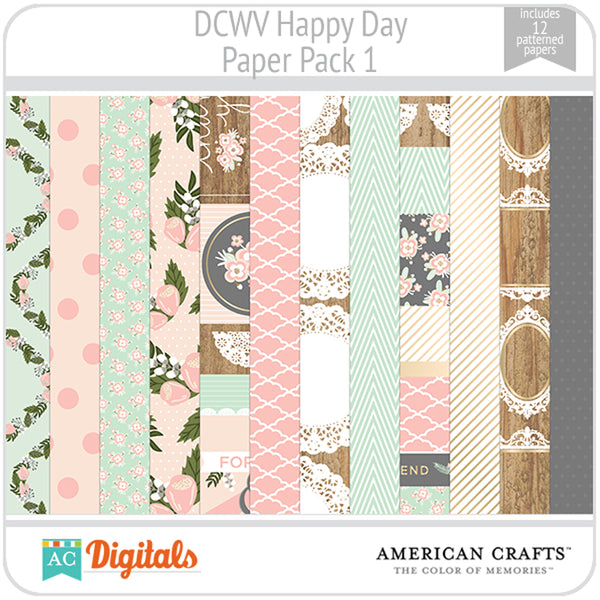 Happy Day Paper Pack 1