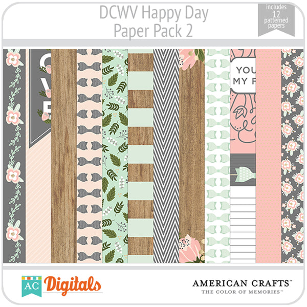 Happy Day Paper Pack 2