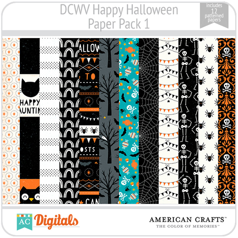Happy Halloween Paper Pack 1