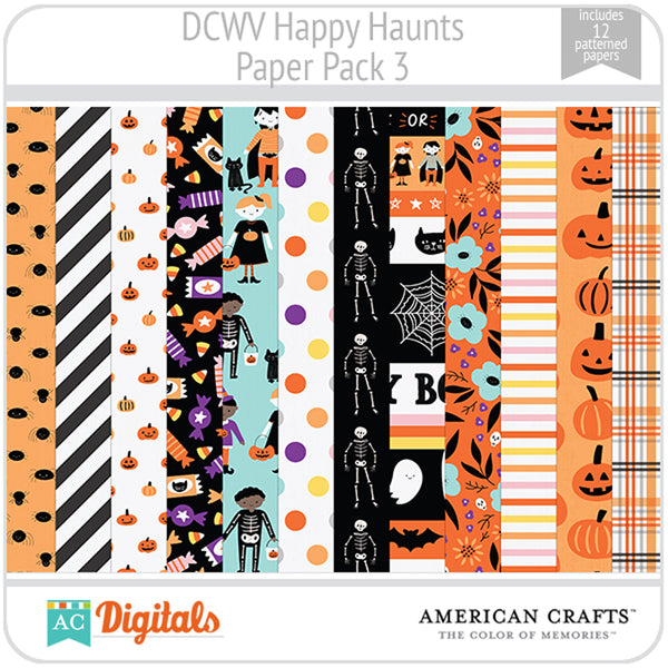 Happy Haunts Paper Pack 3