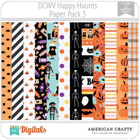 Happy Haunts Paper Pack 3