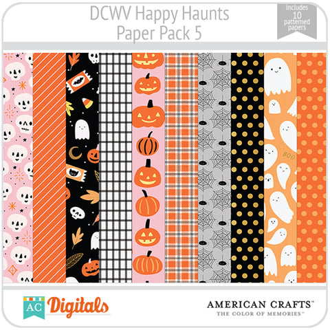 Happy Haunts Paper Pack 5