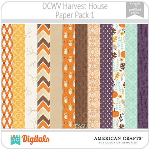 Harvest House Paper Pack 1