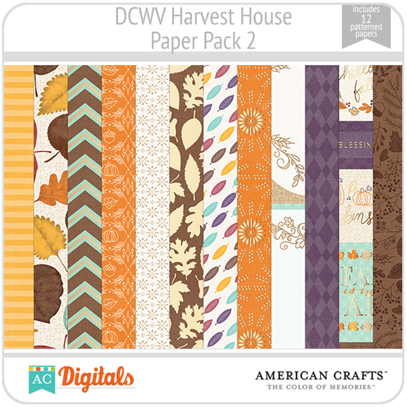Harvest House Paper Pack 2