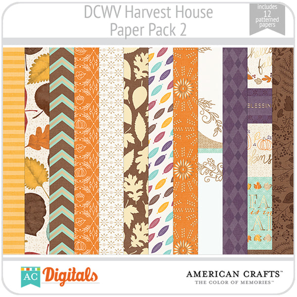 Harvest House Paper Pack 2