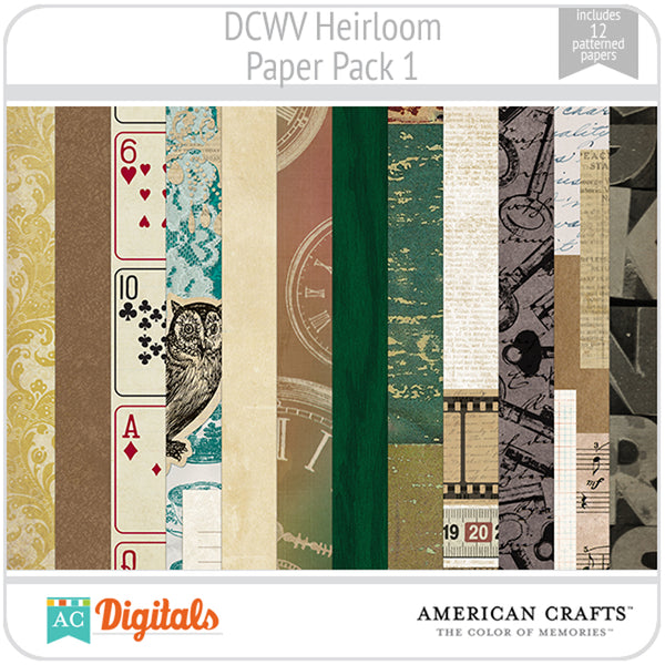 Heirloom Paper Pack 1