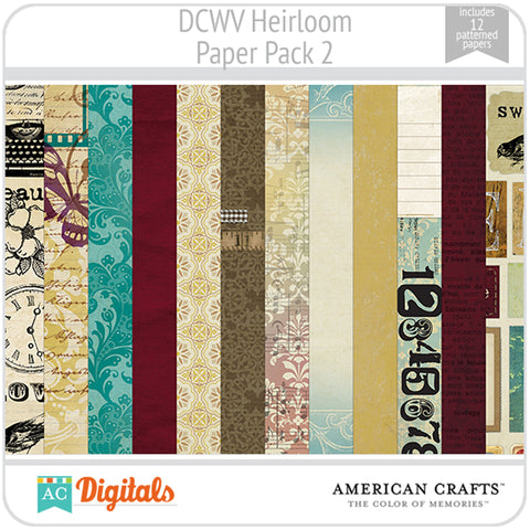 Heirloom Paper Pack 2