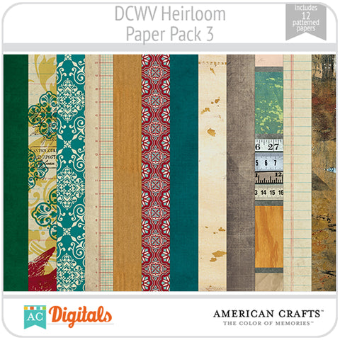 Heirloom Paper Pack 3