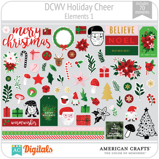 Holiday Cheer Element Pack 1