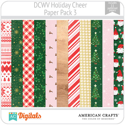 Holiday Cheer Paper Pack 3