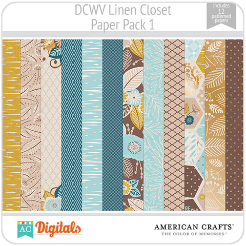 Linen Closet Paper Pack 1