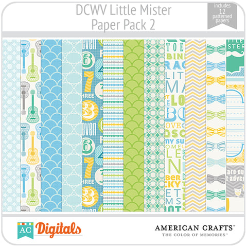 Little Mister Paper Pack 2