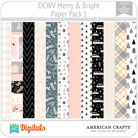 Merry & Bright Paper Pack 1