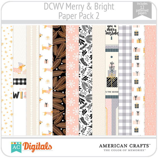 Merry & Bright Paper Pack 2