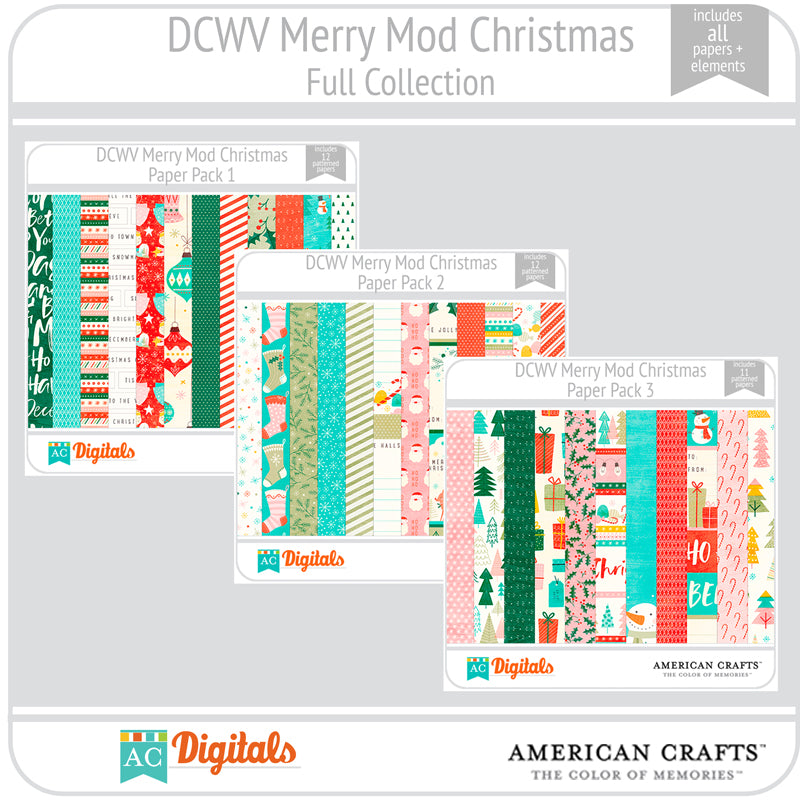 Merry Mod Christmas Full Collection