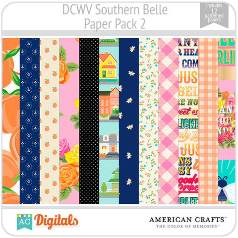 Southern Belle Paper Pack 2