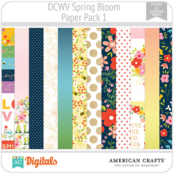 Spring Bloom Paper Pack 1