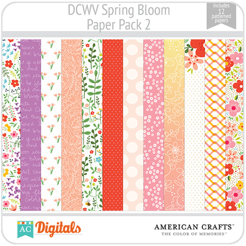 Spring Bloom Paper Pack 2